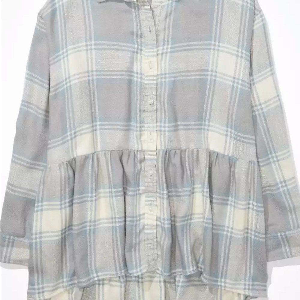 AE American Eagle oversized babydoll shirt